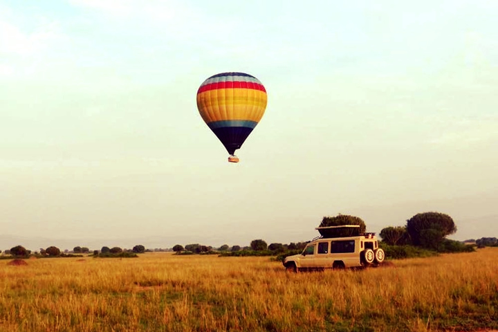 Hot Air Balloon in Akagera National Park